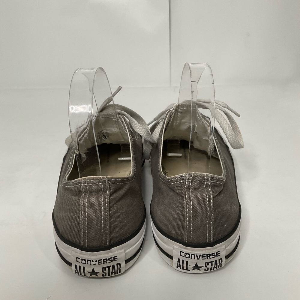 Converse Chuck Taylor All Star Low Tops Dark Grey Sneakers Unisex M 7.5, W 9.5 - Picture 7 of 14